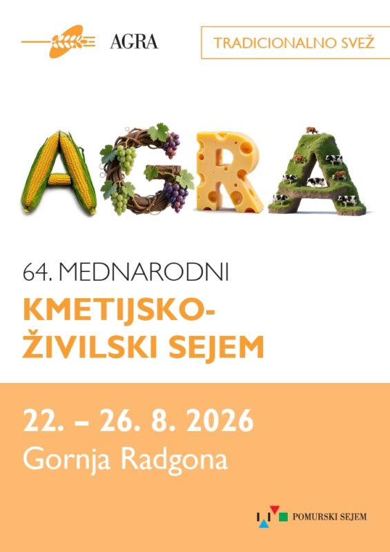 Letos bomo prisotni sejmu AGRA 2026